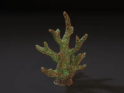 Coral decor 3D print model