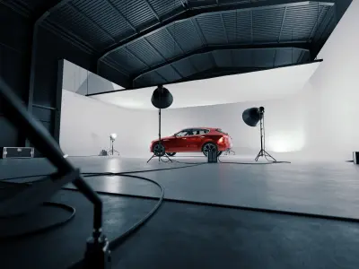 Automotive photo studio for Blender Cycles SWR2 3D model