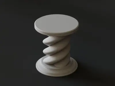 pedestal 05 3D print model