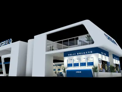 Exhibition - Area - 24X12-3DMAX2012-017 3D model