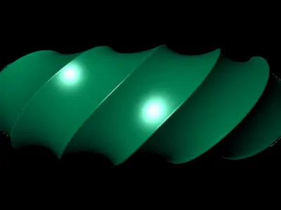 DELARA woman ring 3D print model