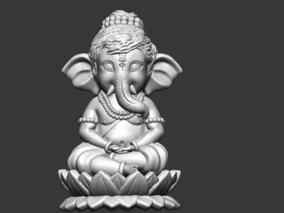 Lord Ganesh Ji 3D print model