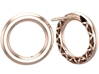 Minimal earrings 3D print model