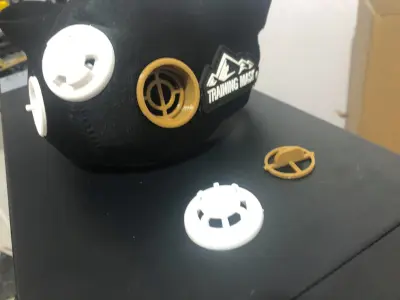 traning mask filter adaptor  3D model