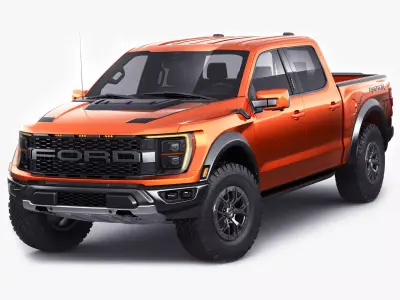 Performance Pick-up F-150 2021 Raptor 3D model