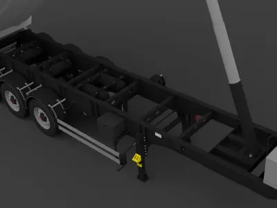 Hurda Damperi Low-poly 3D model