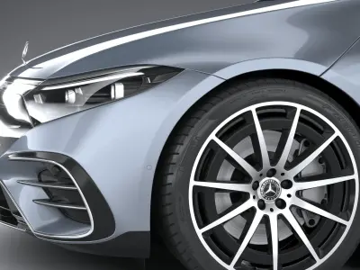 Mercedes-Benz EQS 2025 3D model