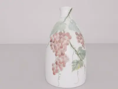 Porcelain vases Free 3D model