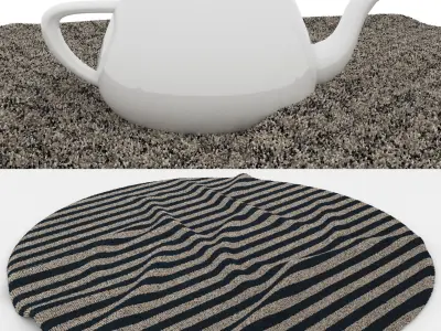 Rugs No 741 Low-poly 3D model