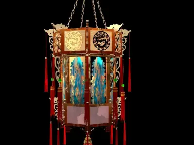 Chinese Palace Lantern 3D model