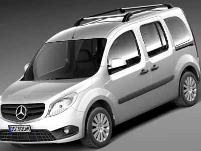 Mercedes-Benz Citan 2013 3D model