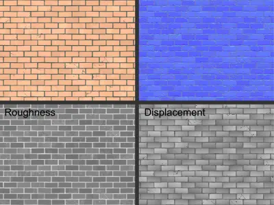 Old Brick wall 2 Texture