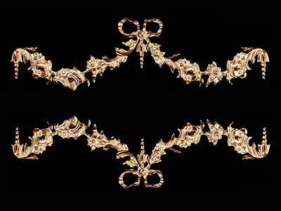 Classic carved 014 3D model