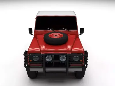 Land Rover Defender 110 Pick Up 3D model