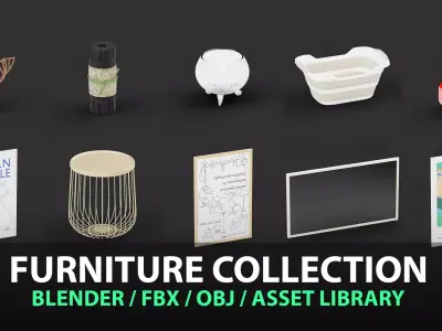 Decor Model Collection 369 3D model