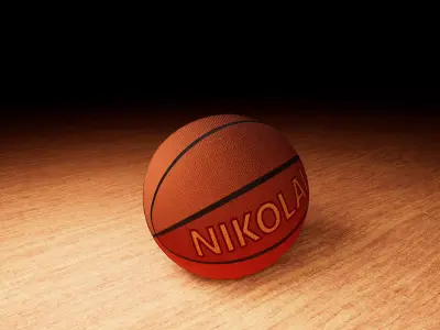 Ball basket 3D model