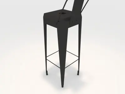 Bar Stool 10 3D model