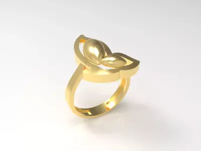 Half-set Jewelry model Texture