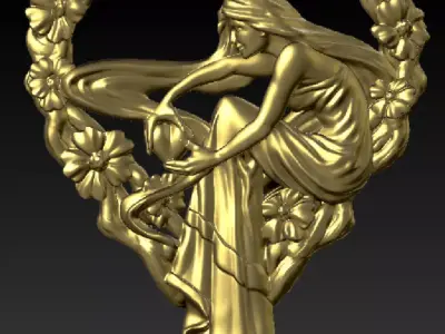 Love Pendant 3D print model purchase