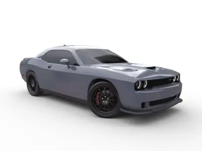 Dodge Challenger Hellcat 3D model