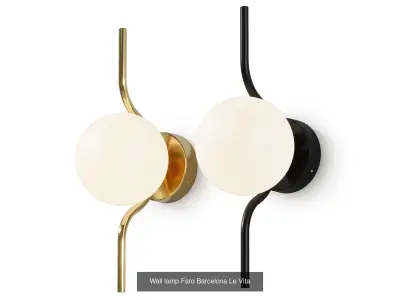 Faro Barcelona Le Vita 3D Model Pack