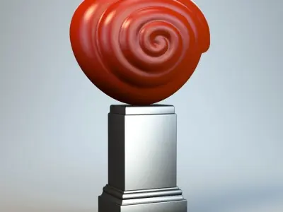 Abstract Figure m036 P 3D print model