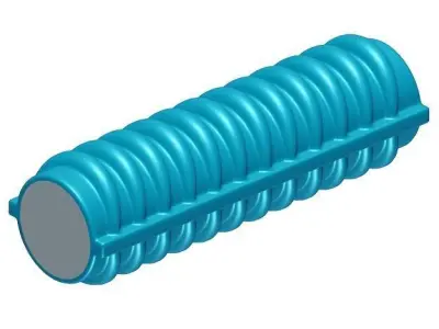TMT Bar Toy 3D model