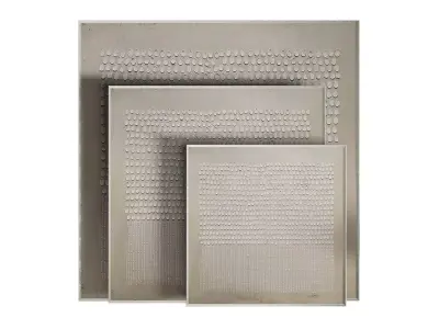 Wabi Sabi Minimalist Painting abas131 3D model