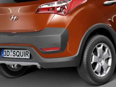 Hyundai HB20X 2013 3D model