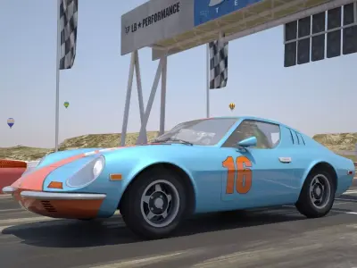 PUMA GTE 1970 3D MODEL 3D model