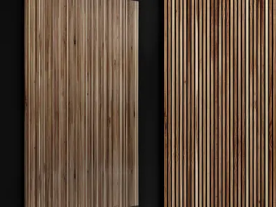 Narrow planks 3D model