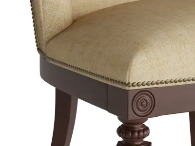 Barnard Lounge Chair 3D model