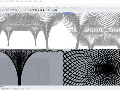 Parametric Column Architecture 3D model