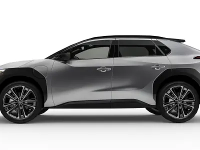 Toyota bZ4X 2023 Low-poly 3D model