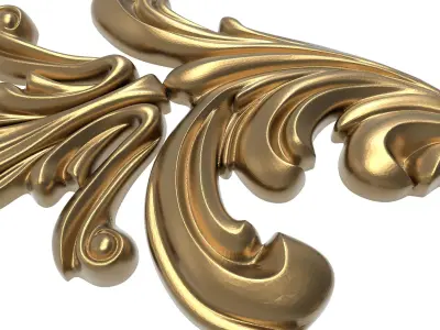  decorative pattern ready for 3D printing 3D model