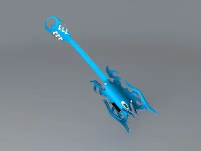 The Stinger guitar Free 3D model