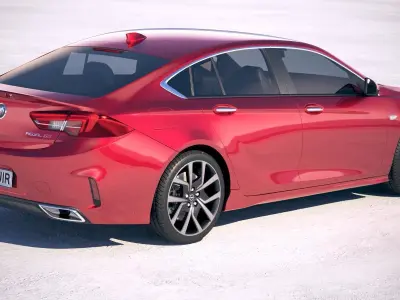 Buick Regal GS 2018 3D model