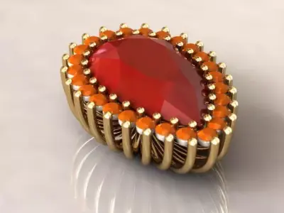 Gem Style Free 3D model