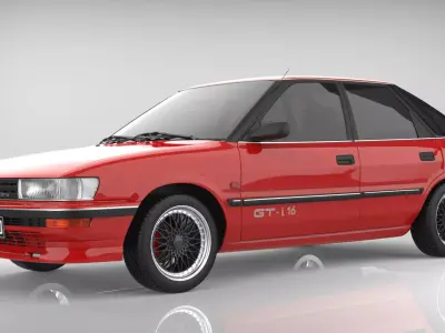 Toyota Corolla Liftback GTi E90 3D model