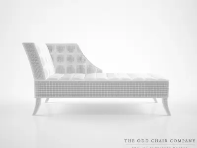 The Odd Chair Company Bovina Chaise 3D model