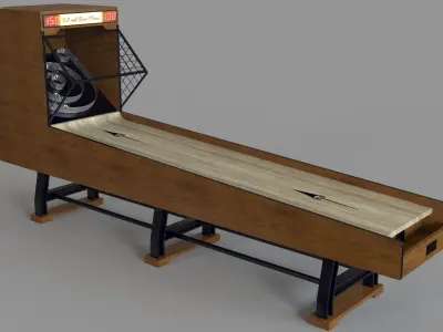 Barrington Collection Premium Roll and Score Game Set 3D model