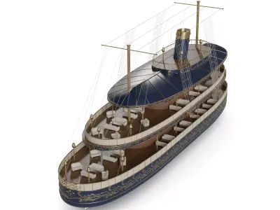 Luxury Liner 3D model