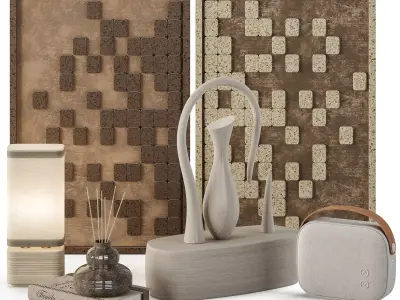 Decorative Set 3D model