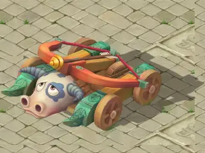 Cartoon version - Taurus crossbow car 3D model