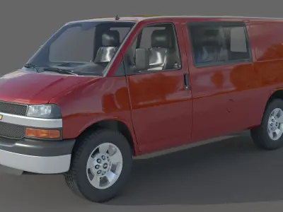 Chevrolet Express Cargo 2500 3D model