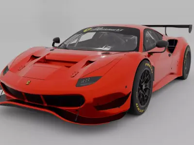 Ferrari 488 GT Modificata 3D model
