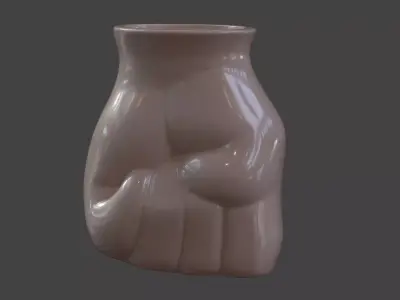 Fist decoration 3D model