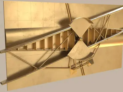 Cosmos Decoration Low-poly 3D model