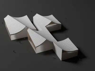 Quadruple Pitch 3D model