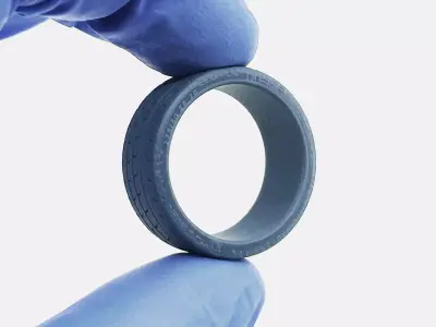 20x10 Hoosier Track Attack Tire 275 30 R20 3D print model